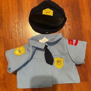 Build-A-Bear Police Uniform with Hat.